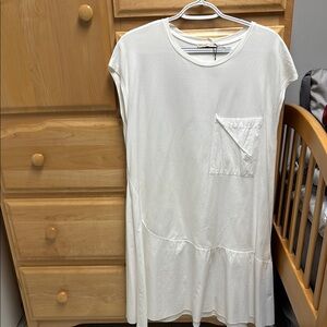 Zara White Casual Dress